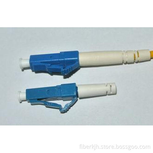 Loose Tube LC Fiber Optic Patch Cord Single Mode With Short